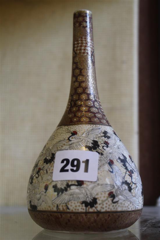 Japanese satsuma vase